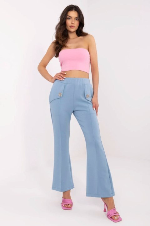 Spodnie Dresowe Model DHJ-SP-20518.12 Blue - Italy Moda Spodnie Dresowe Model DHJ-SP-20518.12 Blue - Italy Moda