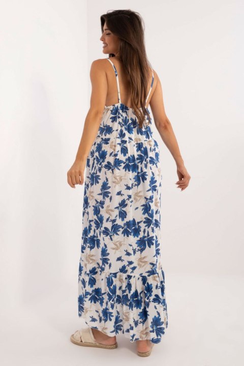 Sukienka Model DHJ-SK-7772.25 Cobalt - Italy Moda Sukienka Model DHJ-SK-7772.25 Cobalt - Italy Moda