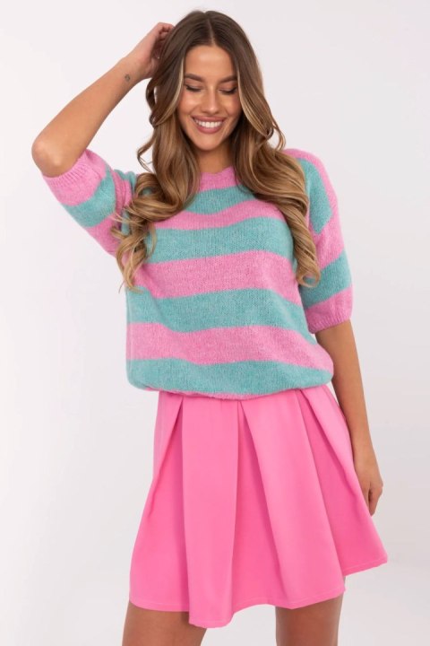 Sweter Damski Model MI-SW-2503.84 Mint - Italy Moda Sweter Damski Model MI-SW-2503.84 Mint - Italy Moda
