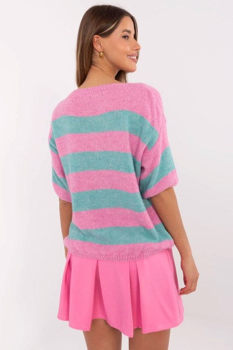 Sweter Damski Model MI-SW-2503.84 Mint - Italy Moda Sweter Damski Model MI-SW-2503.84 Mint - Italy Moda