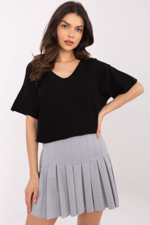 Sweter Damski Model MO-SW-0702.36 Black - Italy Moda Sweter Damski Model MO-SW-0702.36 Black - Italy Moda