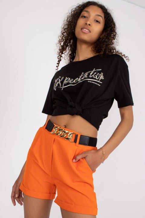 Szorty Damskie Model DHJ-SN-13186-1.70 Orange - Italy Moda Szorty Damskie Model DHJ-SN-13186-1.70 Orange - Italy Moda
