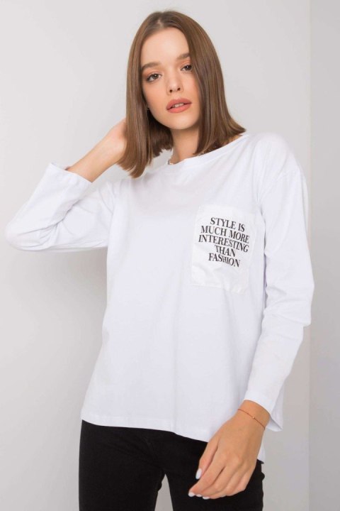 Bluzka Model EM-BZ-612.74P White - Ex Moda Bluzka Model EM-BZ-612.74P White - Ex Moda