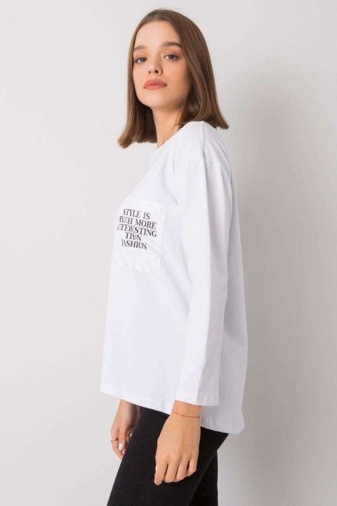 Bluzka Model EM-BZ-612.74P White - Ex Moda Bluzka Model EM-BZ-612.74P White - Ex Moda