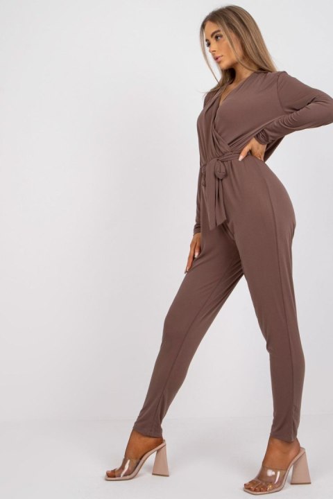 Kombinezon Model EM-KO-U603.46P Brown - Ex Moda Kombinezon Model EM-KO-U603.46P Brown - Ex Moda