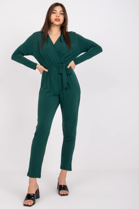 Kombinezon Model EM-KO-U603.46P Dark Green - Ex Moda Kombinezon Model EM-KO-U603.46P Dark Green - Ex Moda