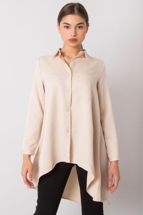 Koszula Damska Model EM-KS-556-1.11 Beige - Ex Moda Koszula Damska Model EM-KS-556-1.11 Beige - Ex Moda