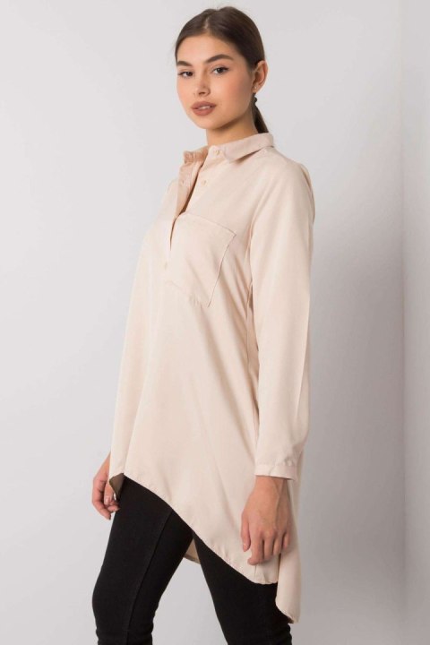 Koszula Damska Model EM-KS-556-1.11 Beige - Ex Moda Koszula Damska Model EM-KS-556-1.11 Beige - Ex Moda