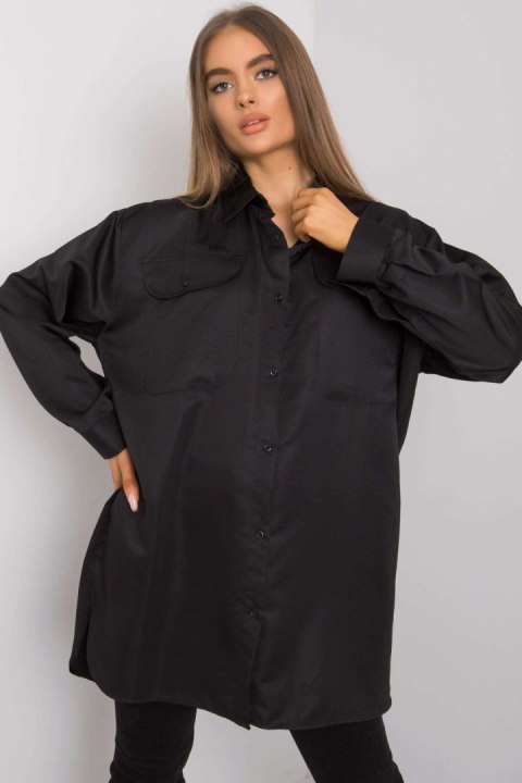 Koszula Damska Model EM-KS-678-1.09 Black - Ex Moda Koszula Damska Model EM-KS-678-1.09 Black - Ex Moda