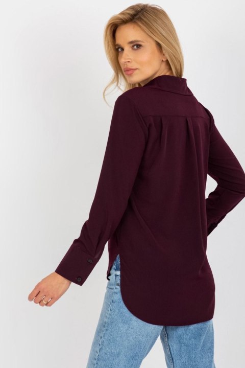 Koszula Damska Model LK-KS-508148.12P Dark Violet - Lakerta Hurtownia odzieży on-line, moda damska, bielizna i obuwie dla kobiet Koszula Damska Model LK-KS-508148.12P Dark Violet - Lakerta Hurtownia odzieży on-line, moda damska, bielizna i obuwie dla kobiet