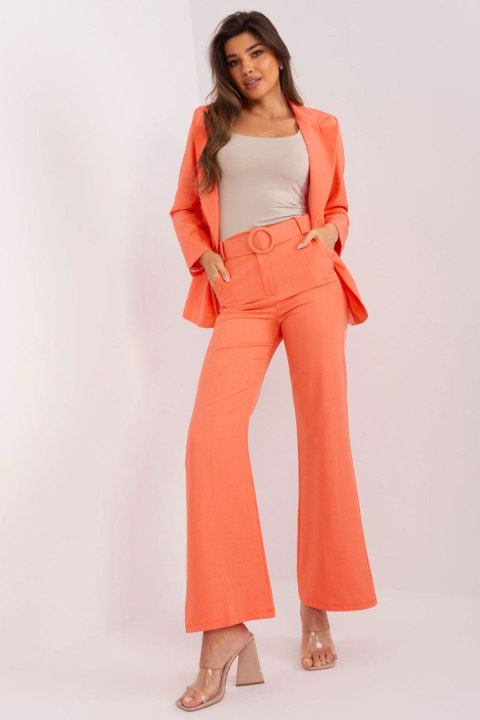 Spodnie Damskie Model DHJ-SP-18737.20 Fluo Orange - Italy Moda Spodnie Damskie Model DHJ-SP-18737.20 Fluo Orange - Italy Moda
