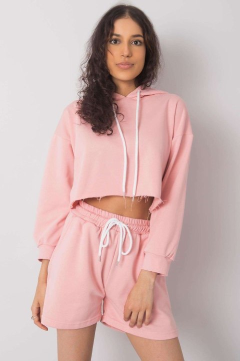 Spodnie Komplet Model EM-KMPL-581.07P Light Pink - Ex Moda Spodnie Komplet Model EM-KMPL-581.07P Light Pink - Ex Moda