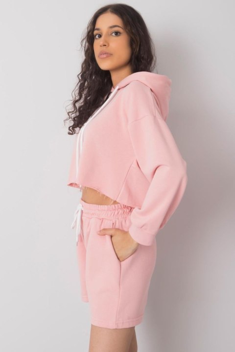 Spodnie Komplet Model EM-KMPL-581.07P Light Pink - Ex Moda Spodnie Komplet Model EM-KMPL-581.07P Light Pink - Ex Moda