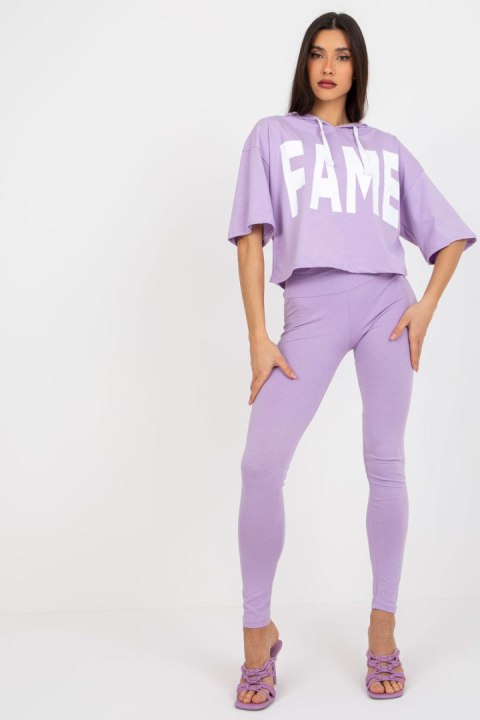 Spodnie Komplet Model EM-KMPL-735.10 Light Violet - Ex Moda Spodnie Komplet Model EM-KMPL-735.10 Light Violet - Ex Moda