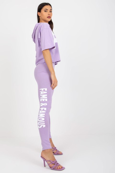 Spodnie Komplet Model EM-KMPL-735.10 Light Violet - Ex Moda Spodnie Komplet Model EM-KMPL-735.10 Light Violet - Ex Moda