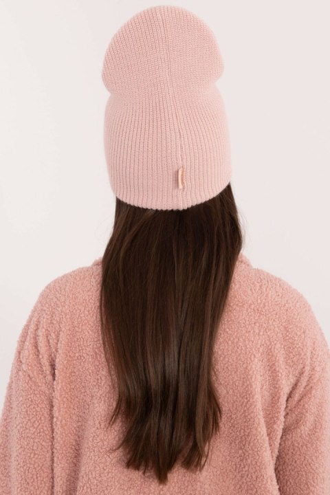 Czapka Model JK-CZ-50.25 Light Pink - Rue Paris Czapka Model JK-CZ-50.25 Light Pink - Rue Paris