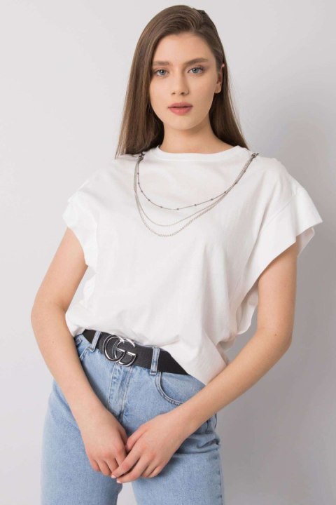 Bluzka Model 157-TS-4170.83 White - Rue Paris Bluzka Model 157-TS-4170.83 White - Rue Paris