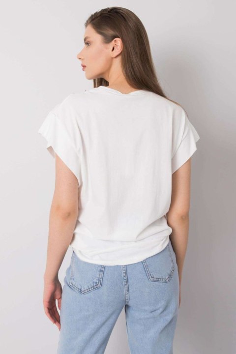 Bluzka Model 157-TS-4170.83 White - Rue Paris Bluzka Model 157-TS-4170.83 White - Rue Paris