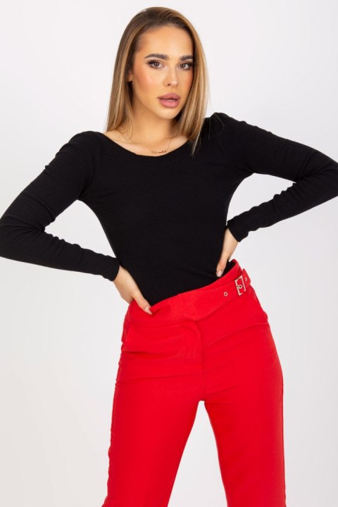 Bluzka Model RV-BZ-8006.24 Black - Rue Paris Bluzka Model RV-BZ-8006.24 Black - Rue Paris