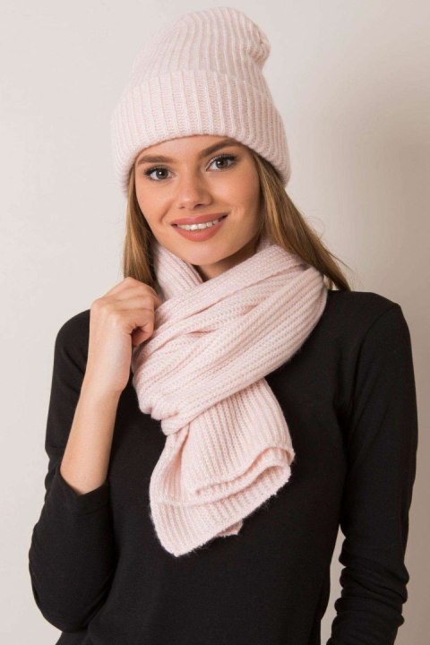 Komplet Model JK-KMPL-20.13 Light Pink - Rue Paris Komplet Model JK-KMPL-20.13 Light Pink - Rue Paris