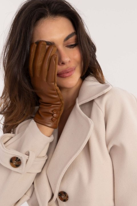 Rękawiczki Model AT-RK-239805.95 Light Brown - AT Rękawiczki Model AT-RK-239805.95 Light Brown - AT