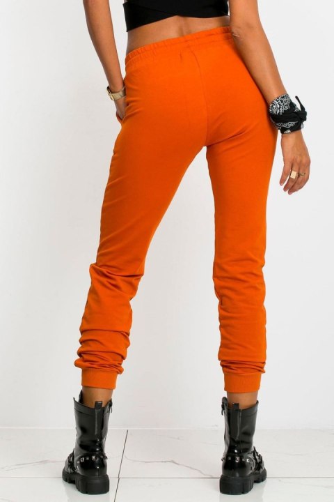 Spodnie Dresowe Model RV-DR-5040.07X Dark Orange - BFG Spodnie Dresowe Model RV-DR-5040.07X Dark Orange - BFG