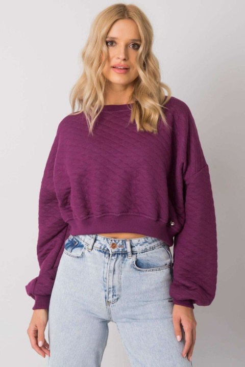 Bluza Damska Model RV-BL-7450.64 Dark Violet - BFG Bluza Damska Model RV-BL-7450.64 Dark Violet - BFG