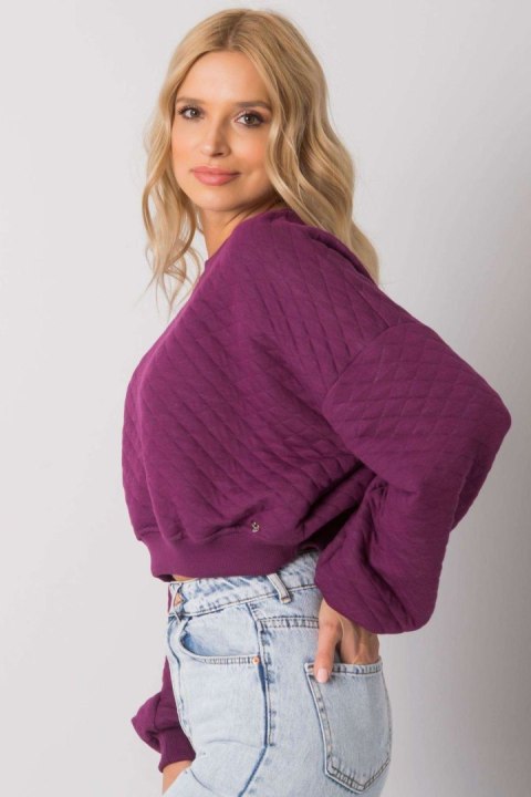 Bluza Damska Model RV-BL-7450.64 Dark Violet - BFG Bluza Damska Model RV-BL-7450.64 Dark Violet - BFG