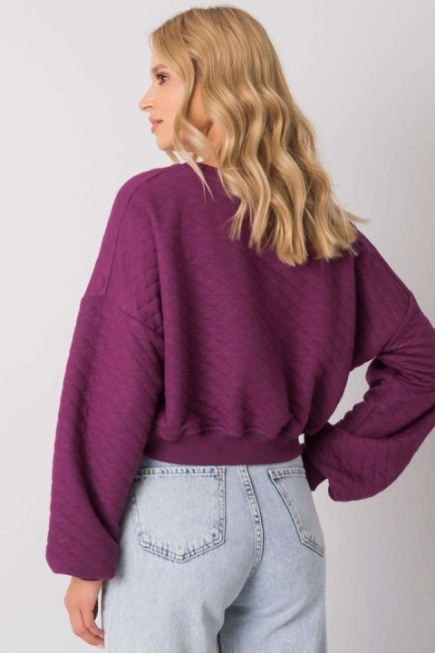 Bluza Damska Model RV-BL-7450.64 Dark Violet - BFG Bluza Damska Model RV-BL-7450.64 Dark Violet - BFG