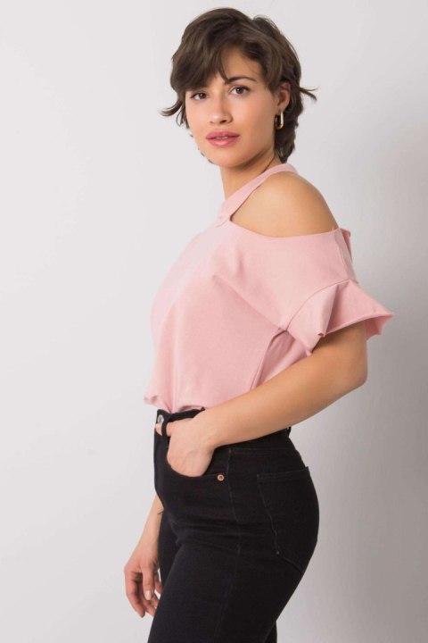 Bluzka Model FA-BZ-6946.93P Light Pink - Fancy Bluzka Model FA-BZ-6946.93P Light Pink - Fancy