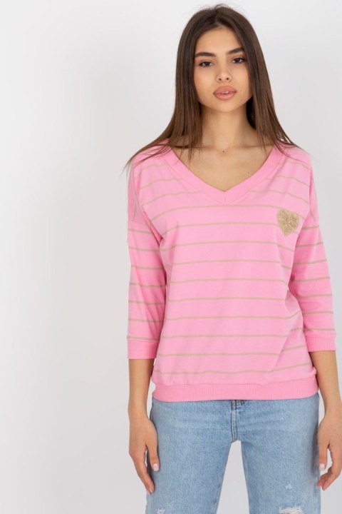 Bluzka Model RV-BZ-8512.04 Pink - BFG Bluzka Model RV-BZ-8512.04 Pink - BFG