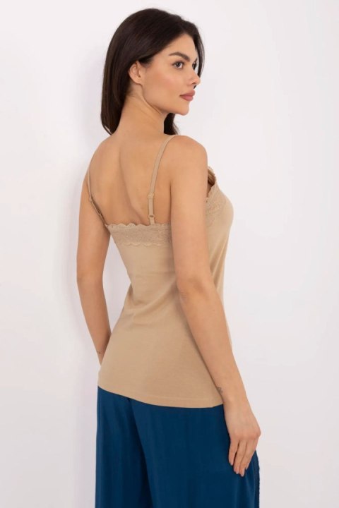 Koszulka Top Model D15200M02399A Beige - Sublevel Koszulka Top Model D15200M02399A Beige - Sublevel