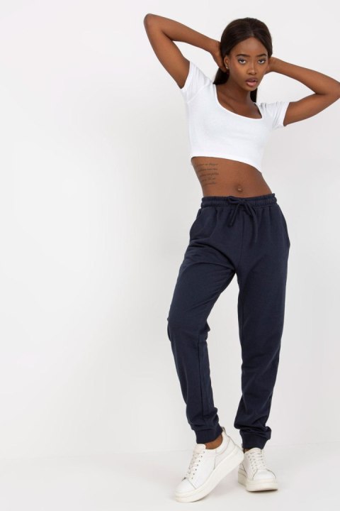 Spodnie Dresowe Model B-006.58 Navy - BFG Spodnie Dresowe Model B-006.58 Navy - BFG