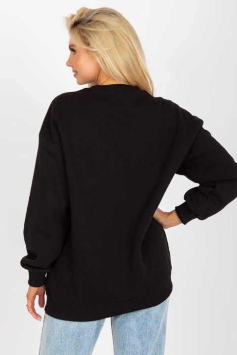 Bluza Damska Model FA-BL-8138.23 Black - Fancy Bluza Damska Model FA-BL-8138.23 Black - Fancy