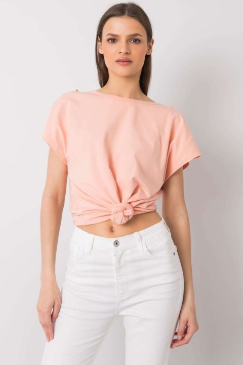 Bluzka Model FA-BZ-6299.01P Brzoskwinia - Fancy Bluzka Model FA-BZ-6299.01P Brzoskwinia - Fancy