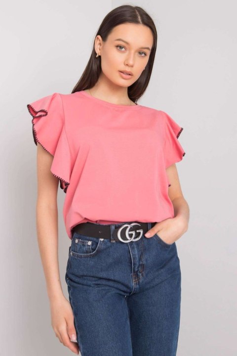 Bluzka Model FA-BZ-7063.53P Light Pink - Fancy Bluzka Model FA-BZ-7063.53P Light Pink - Fancy