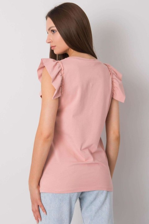 Bluzka Model FA-BZ-7191.10P Light Pink - Fancy Bluzka Model FA-BZ-7191.10P Light Pink - Fancy