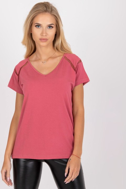 Bluzka Model FA-BZ-7237.40P Dark Pink - Fancy Bluzka Model FA-BZ-7237.40P Dark Pink - Fancy