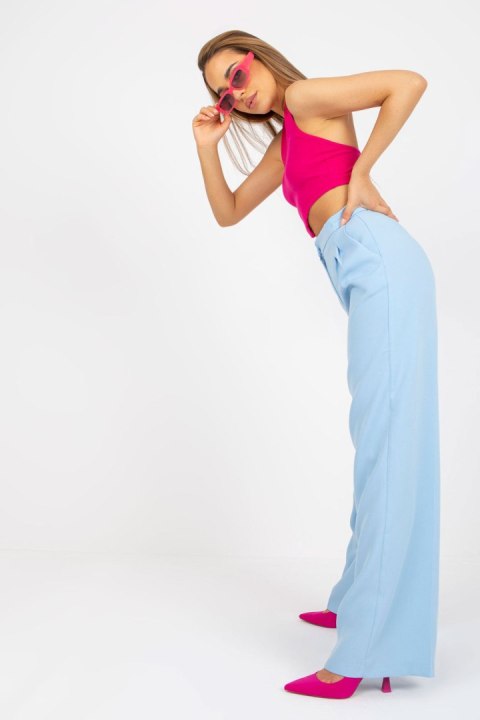 Spodnie Damskie Model BR-SP-235.72 Light Blue - Xsapienza Spodnie Damskie Model BR-SP-235.72 Light Blue - Xsapienza