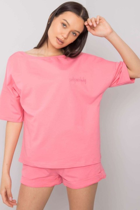 Spodnie Komplet Model FA-KMPL-6410.38P Pink - Fancy Spodnie Komplet Model FA-KMPL-6410.38P Pink - Fancy
