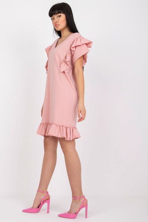Sukienka Model FA-SK-7017.72P Light Pink - Fancy Sukienka Model FA-SK-7017.72P Light Pink - Fancy