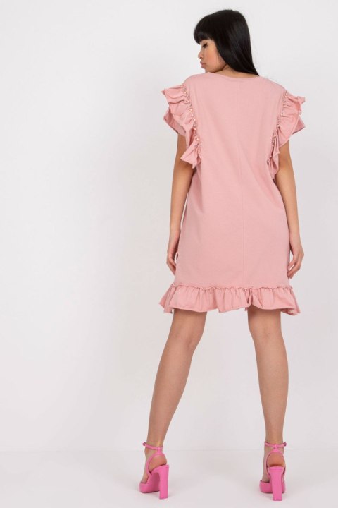 Sukienka Model FA-SK-7017.72P Light Pink - Fancy Sukienka Model FA-SK-7017.72P Light Pink - Fancy