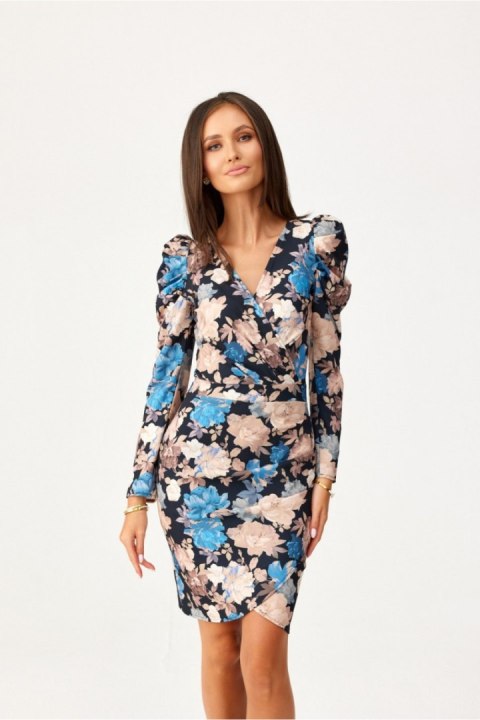 Sukienka Model Taylor SUK0342 E48 Multicolor - Roco Fashion Sukienka Model Taylor SUK0342 E48 Multicolor - Roco Fashion
