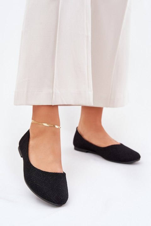 Baleriny Model Tatorelis 25BL02-9047 Black - Step in style Baleriny Model Tatorelis 25BL02-9047 Black - Step in style