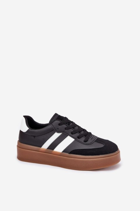 Buty Sportowe Model Elaraven 24SP26-9080 Black - Step in style Buty Sportowe Model Elaraven 24SP26-9080 Black - Step in style