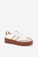 Buty Sportowe Model Elaraven 24SP26-9080 White/Gold - Step in style