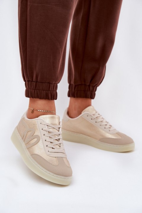 Buty Sportowe Model Iladira C2038-3 Beige - Step in style Buty Sportowe Model Iladira C2038-3 Beige - Step in style
