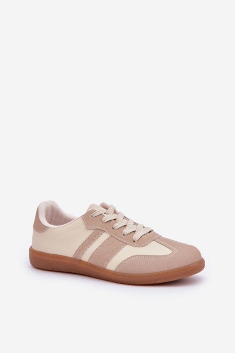 Buty Sportowe Model Nonalorin LA293P Beige - Step in style Buty Sportowe Model Nonalorin LA293P Beige - Step in style