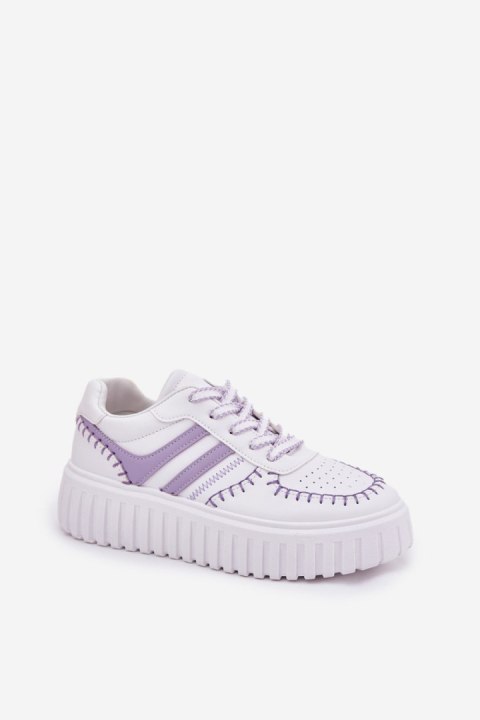 Buty Sportowe Model Ofenale B0-158 Violet - Step in style Buty Sportowe Model Ofenale B0-158 Violet - Step in style