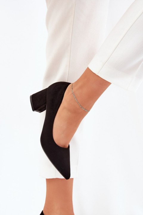 Czółenka Model Merinette KJ-10 Black - Step in style Czółenka Model Merinette KJ-10 Black - Step in style